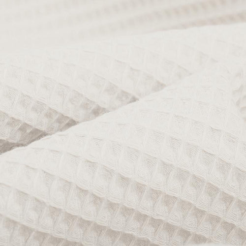 100% Cotton Waffle - Cream - The Fabric Counter