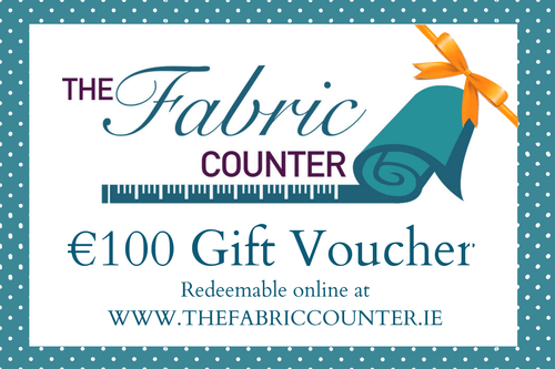 €100 Gift Voucher - The Fabric Counter