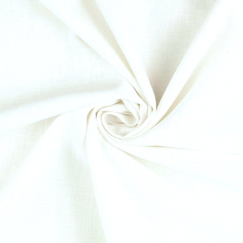 100% Linen - Natural White - The Fabric Counter