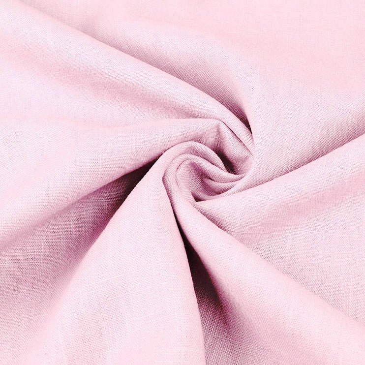 100% Linen - Pink - The Fabric Counter