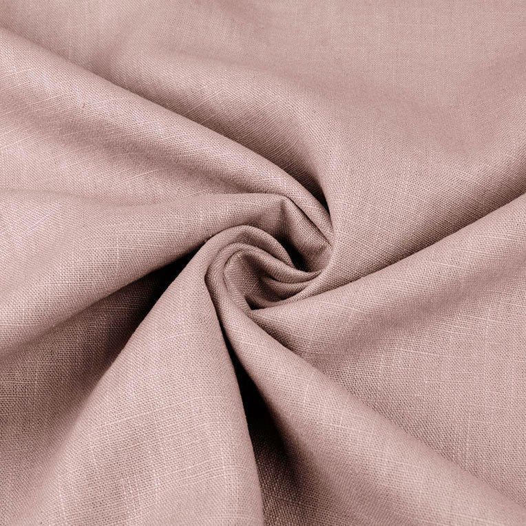 100% Linen - Powder Pink - The Fabric Counter