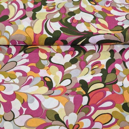 100% Viscose by Stof France - 60s Abstract - The Fabric Counter