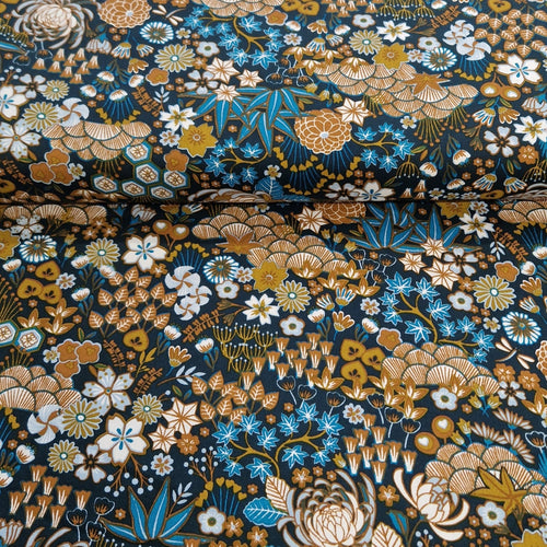 100% Viscose by Stof France - Deco Floral - The Fabric Counter