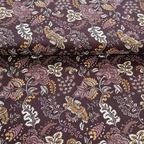 100% Viscose by Stof France - Paisley Floral - The Fabric Counter