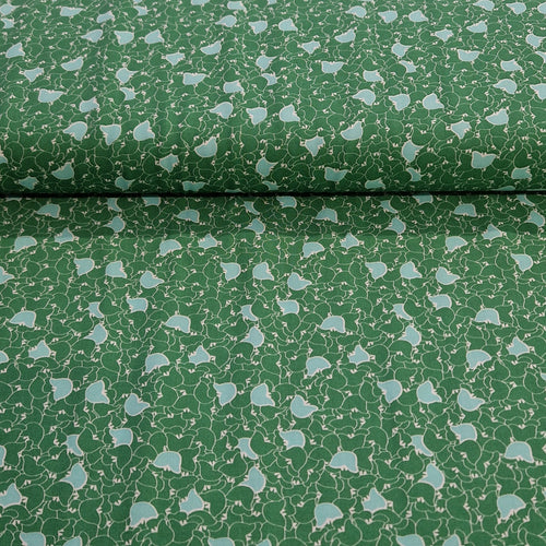 100% Viscose by Stof France - Tulip Flower - The Fabric Counter