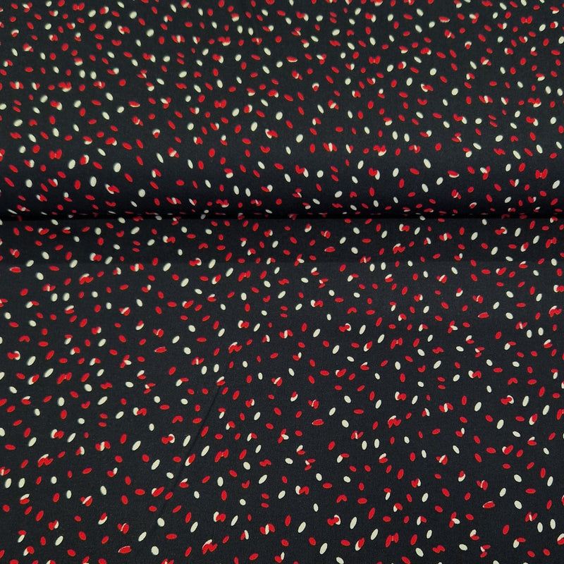 100% Viscose - Dots - The Fabric Counter