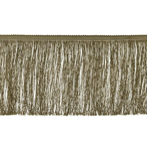 15cm Fringe Trim - Dark Taupe - The Fabric Counter