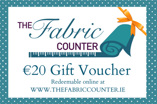 €20 Gift Voucher - The Fabric Counter