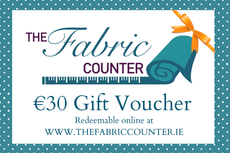 €30 Gift Voucher - The Fabric Counter