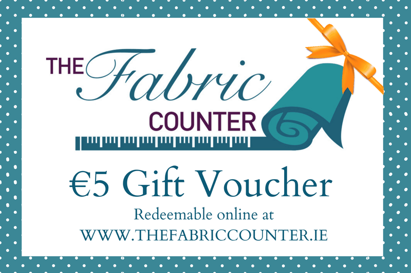 €5 Gift Voucher - The Fabric Counter
