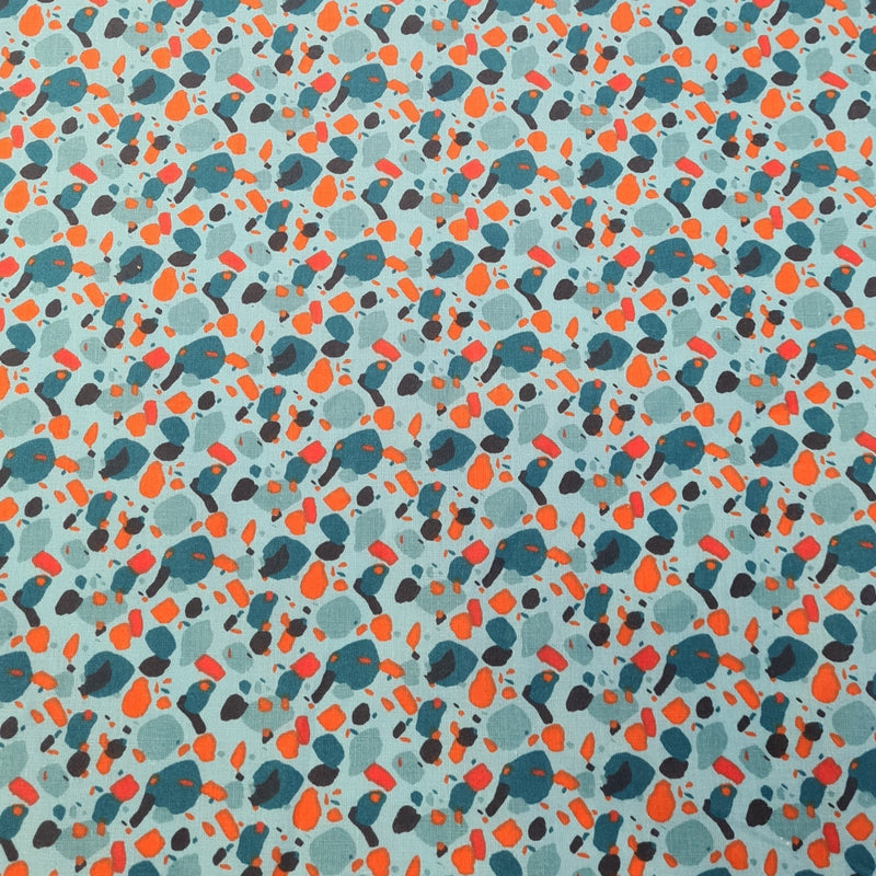 Abstract Cotton Print - The Fabric Counter
