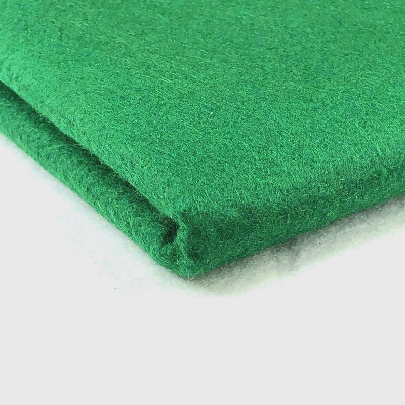 Acrylic Felt - Emerald - The Fabric Counter