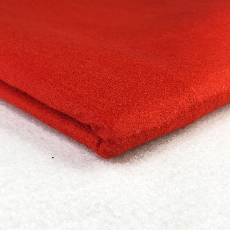 Acrylic Felt - Red - The Fabric Counter