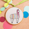 Alpaca Embroidery Kit - The Fabric Counter