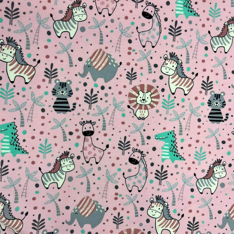 Animal - Cotton Jersey - The Fabric Counter