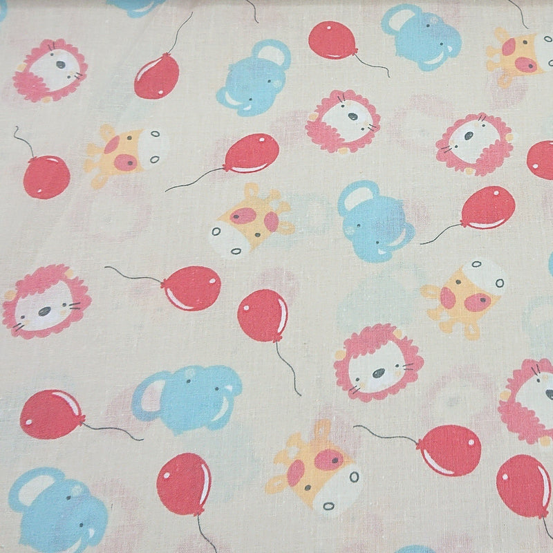 Baby Animal Cotton Print - The Fabric Counter