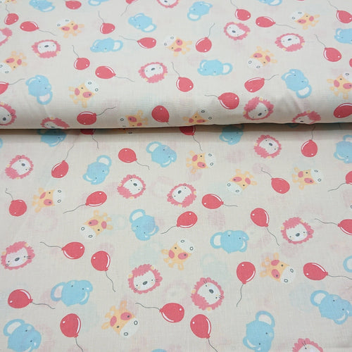 Baby Animal Cotton Print - The Fabric Counter
