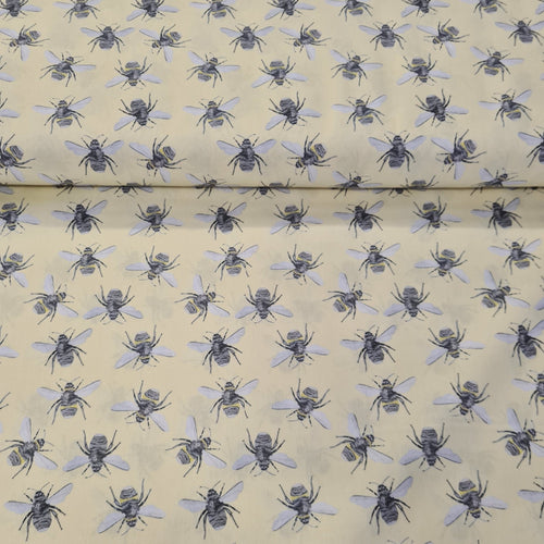 Bee Digital Cotton Print - The Fabric Counter