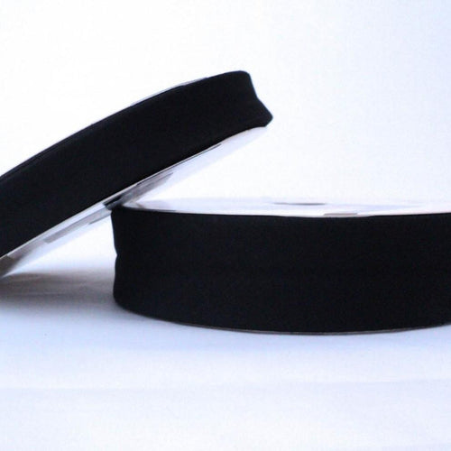 Bias Binding - Black - The Fabric Counter