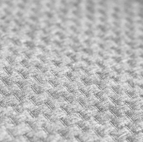 Brick Knitted Jacquard - Light Grey - The Fabric Counter