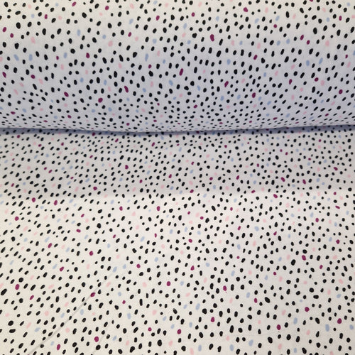 Brushed Cotton - Spots - The Fabric Counter