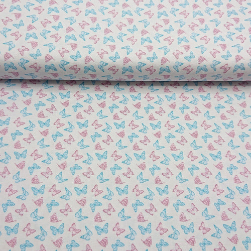 Butterfly Cotton Print - The Fabric Counter