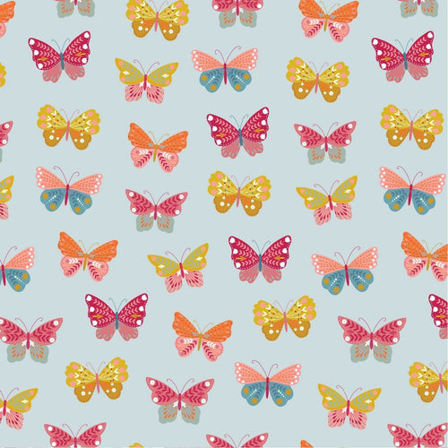 Butterfly - Cotton Print - The Fabric Counter