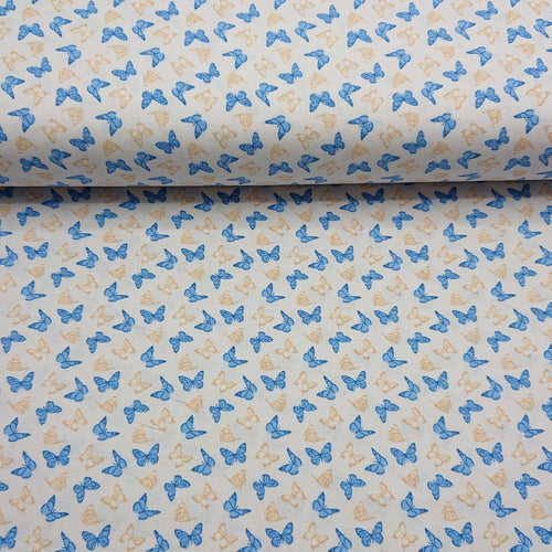 Butterfly Cotton Print - The Fabric Counter