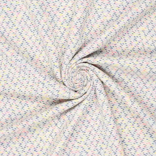 Chanelli Stretch Bouclé - Neon Confetti - The Fabric Counter