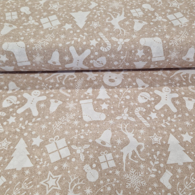 Christmas Canvas Collection - Festive Friends - The Fabric Counter