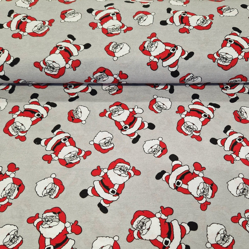 Christmas Canvas Collection - Santa Clause - The Fabric Counter