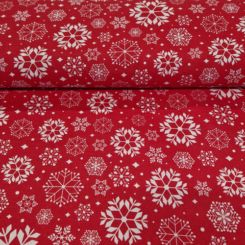 Christmas Canvas Collection - Snowflake - The Fabric Counter