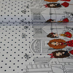 City Girls Border Print Jersey - The Fabric Counter