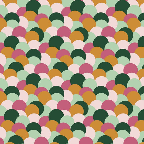 Colourful Dots - French Terry Cotton Jersey - The Fabric Counter