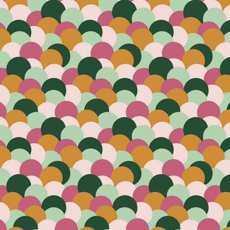 Colourful Dots - French Terry Cotton Jersey - The Fabric Counter