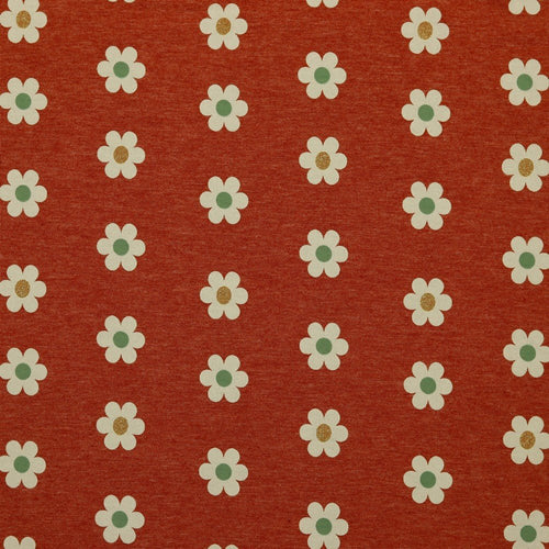 Cotton Jersey - Glitter Flower - The Fabric Counter