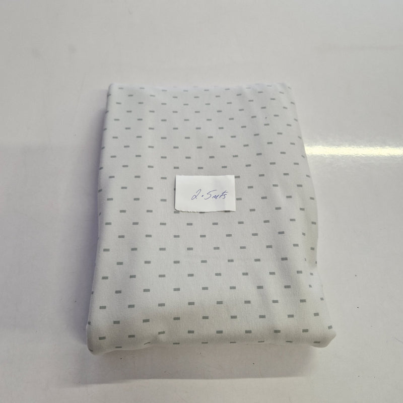 Cotton Jersey Remnant (2.5m) - The Fabric Counter