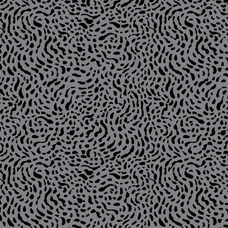 Cotton Jersey - Swirl Grey - The Fabric Counter