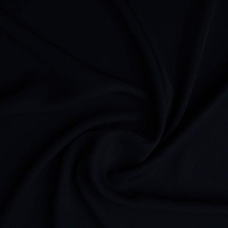 Crepe Georgette - Black - The Fabric Counter