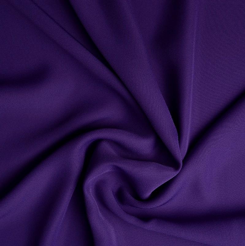 Crepe Georgette - Purple - The Fabric Counter