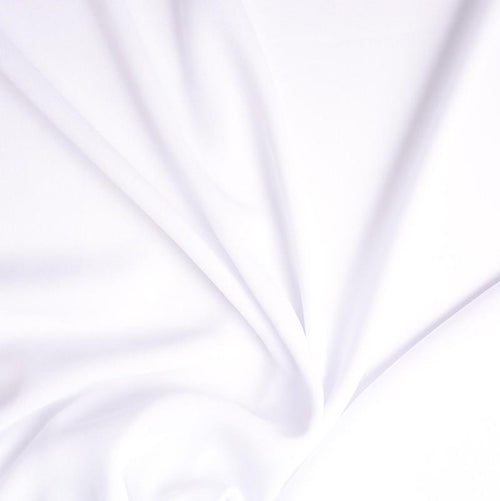 Crepe Georgette - White - The Fabric Counter