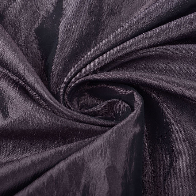 Crinkle Taffeta - Dark Mauve - The Fabric Counter