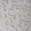 Darcie Embroidered Swirl Lace - Ivory - The Fabric Counter