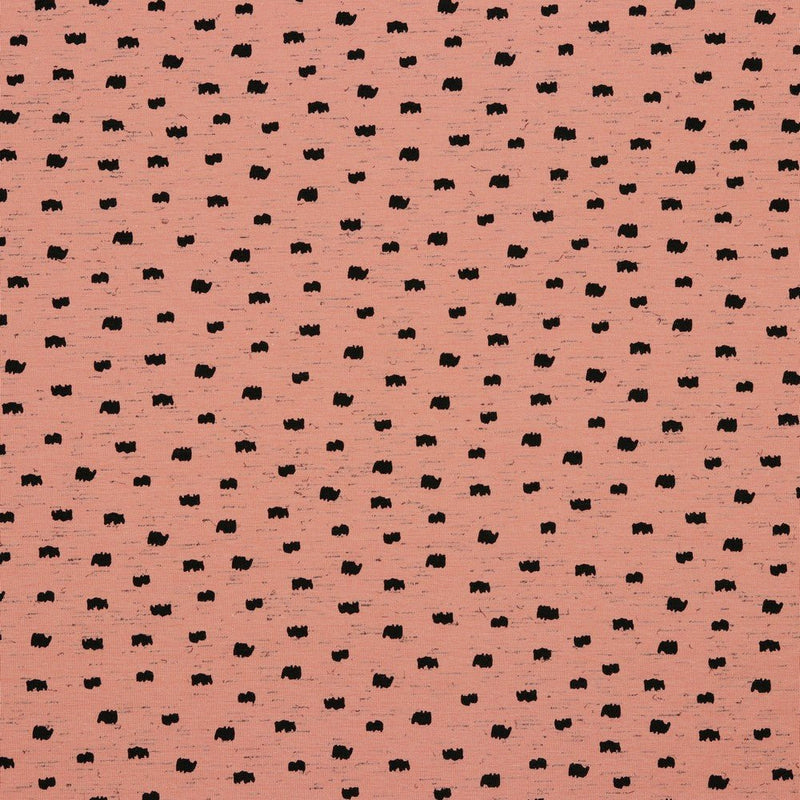 Dash Dots - Cotton Jersey - The Fabric Counter