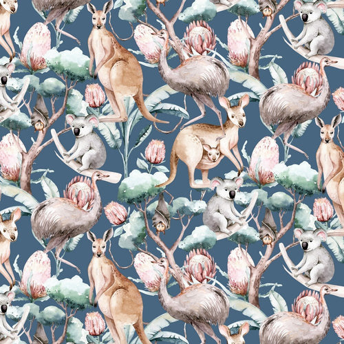 Digital Animals - GOTS Organic Cotton Jersey - The Fabric Counter