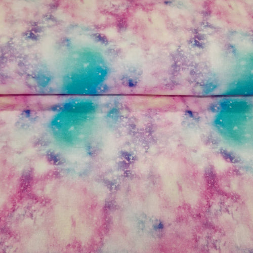 Digital Cotton Print - Galaxy - The Fabric Counter