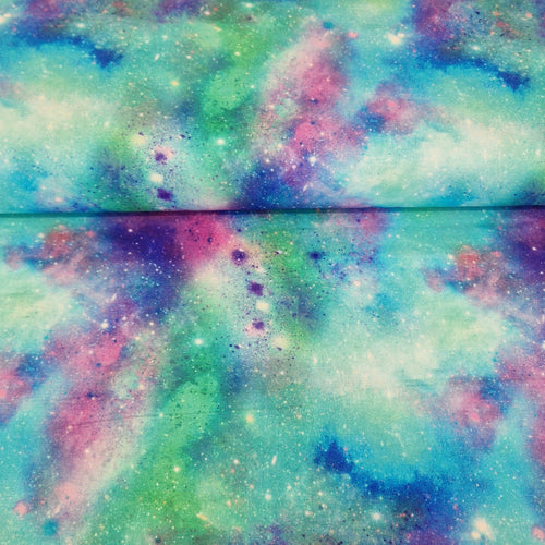 Digital Cotton Print - Galaxy - The Fabric Counter