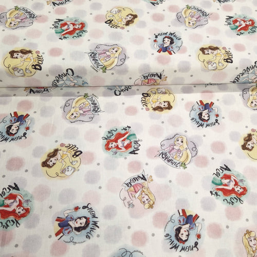 Disney Princess Digital Cotton Print - The Fabric Counter