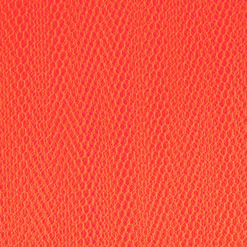 Dress Net - Fluorescent Orange - The Fabric Counter