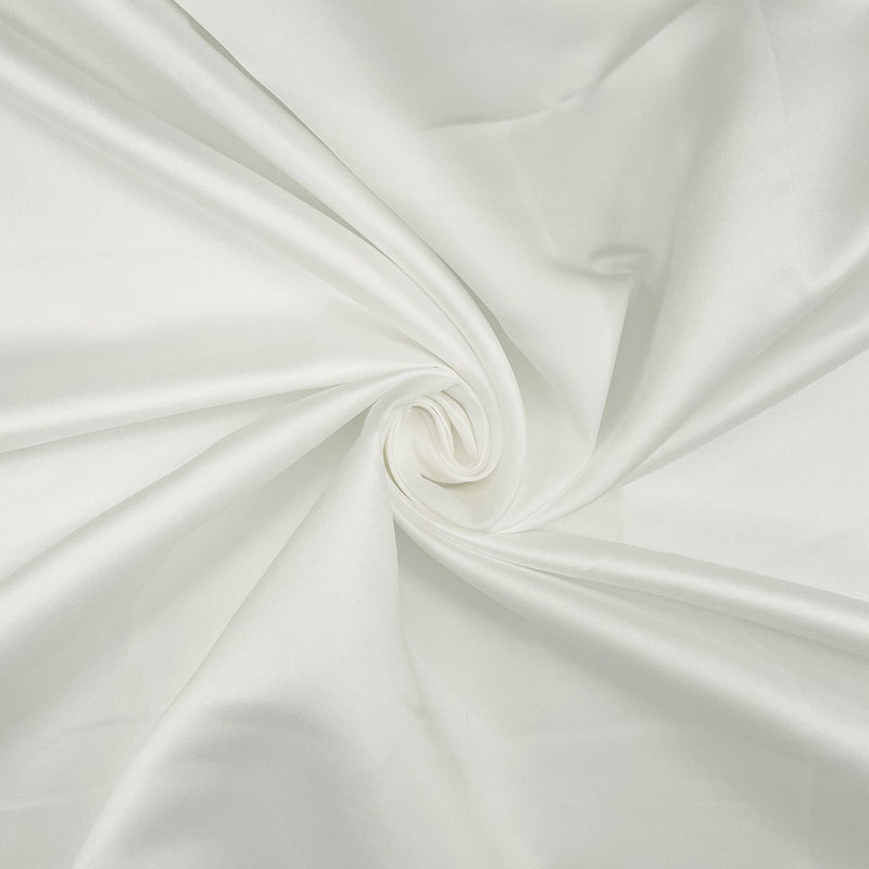 Dutchess Satin - Ivory - The Fabric Counter